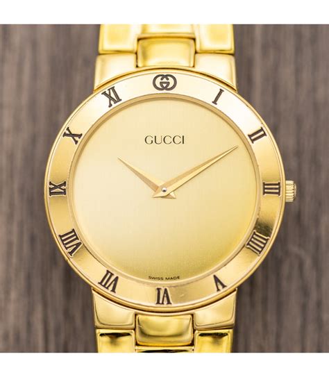 gucci mens watch vintage|Gucci old model watches.